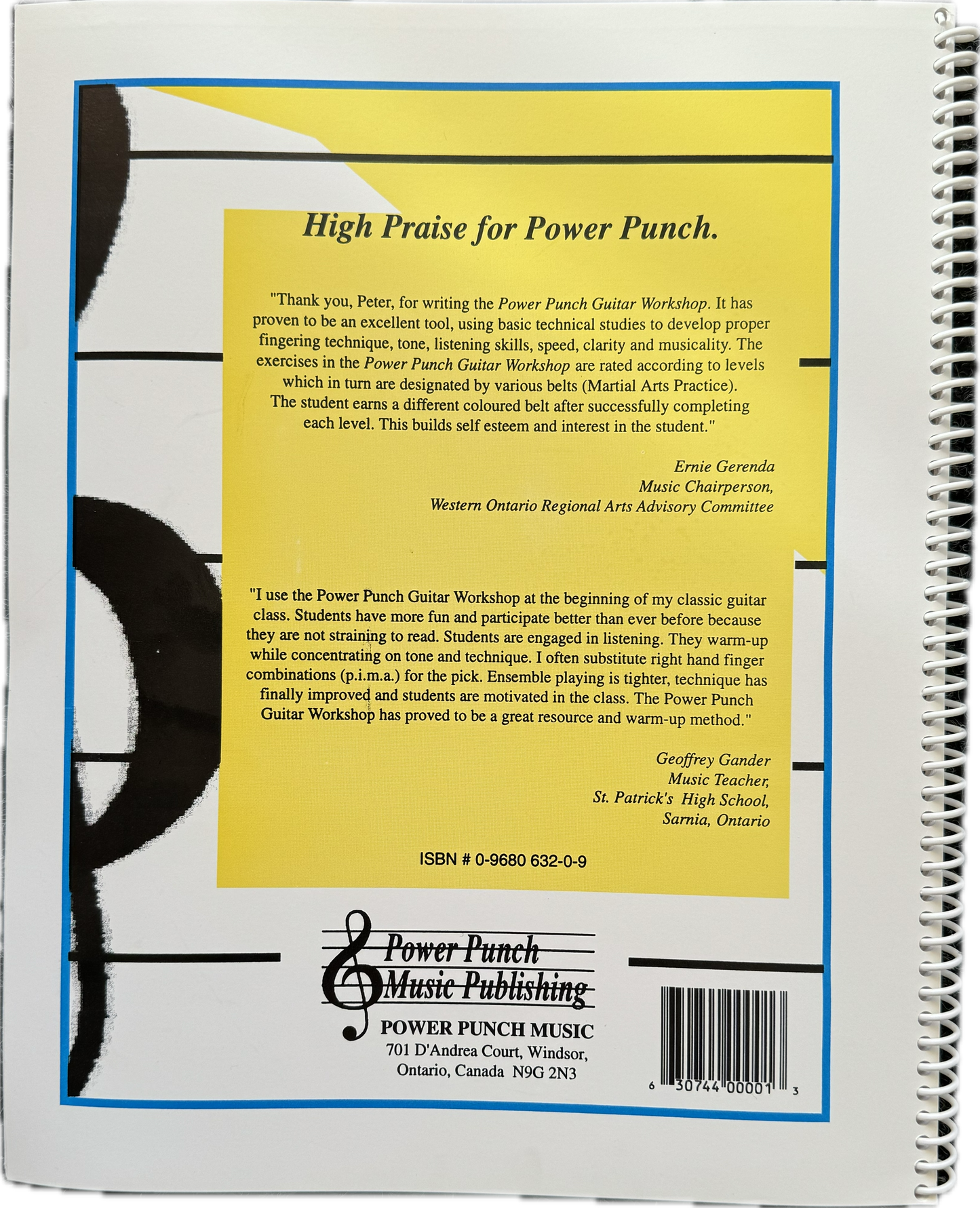 The Power Punch Guitar Workshop - Instructional Book