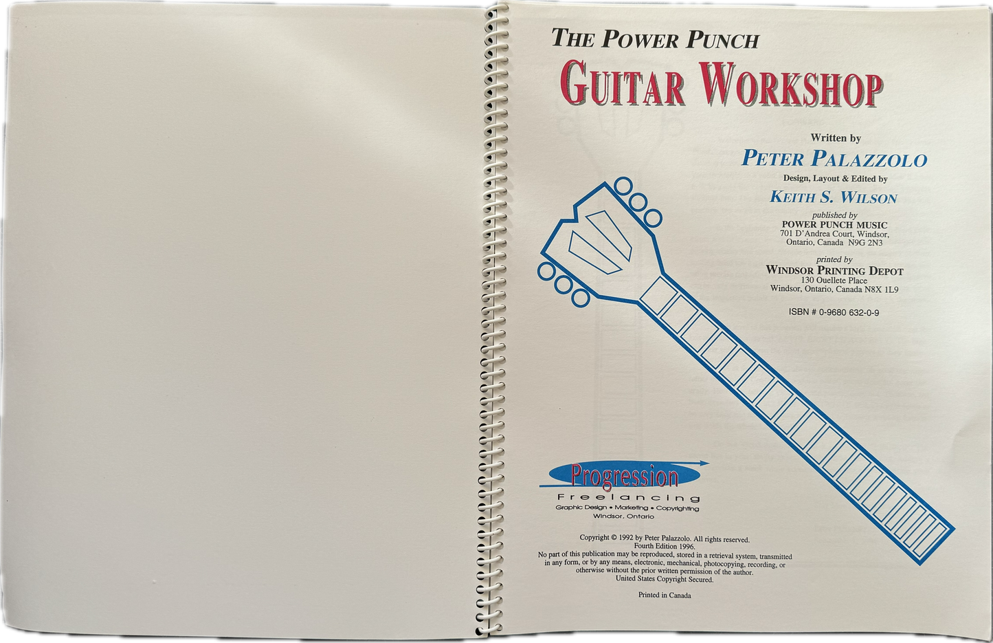 The Power Punch Guitar Workshop - Instructional Book