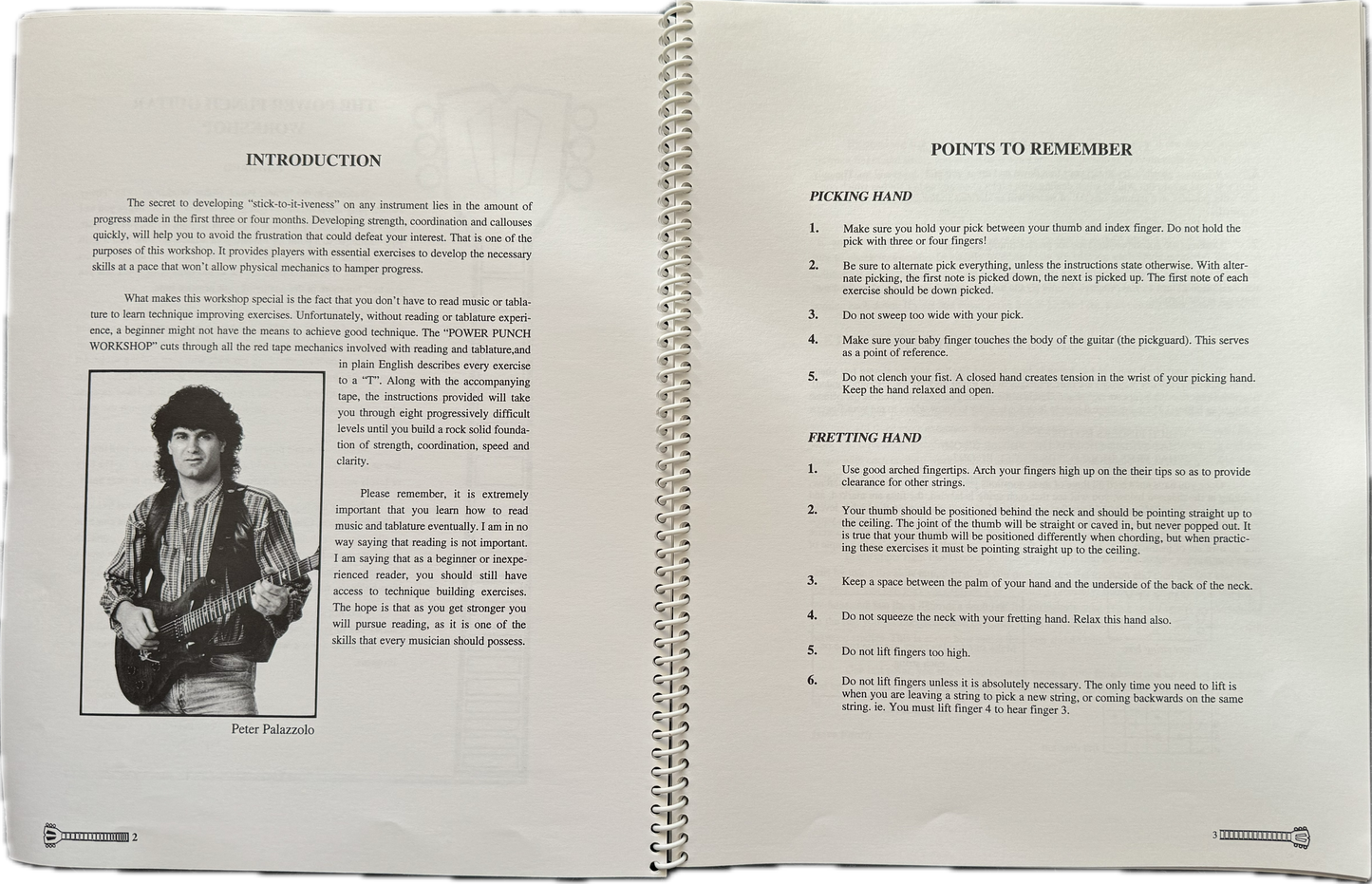 The Power Punch Guitar Workshop - Instructional Book