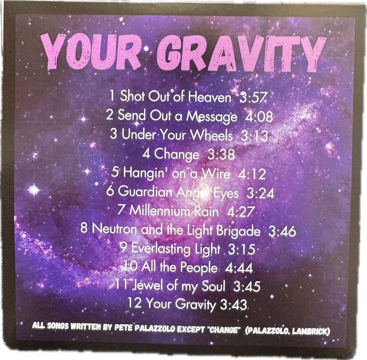 Your Gravity - Pete Palazzolo (Original Album)